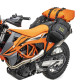 Sacoche de selle moto Kriega ROLLPACK 20 ORANGE