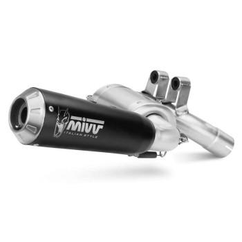 Silencieux Homologué Mivv X-M1 Inox noir (B.038.LC4B) BMW F900R