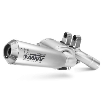 Silencieux Homologué Mivv X-M1 Titane (B.037.LC4T) BMW F900XR
