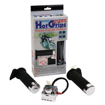 Poignées chauffantes moto Oxford HOT GRIPS CRUISER 25mm Poignées chauffantes moto Oxford HOT GRIPS CRUISER 25mm