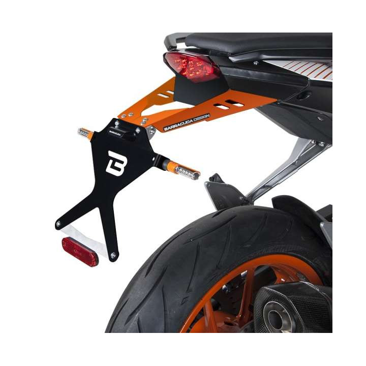 Support de plaque Barracuda KTM Duke 390 13-16