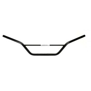Guidon moto Tommaselli noir Haut 22 mm