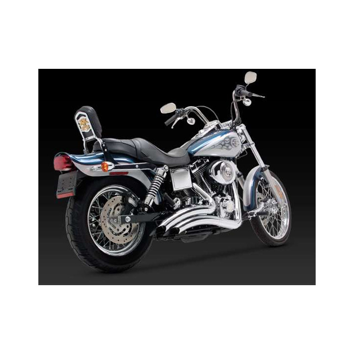Échappement Vance & Hines BIG RADIUS (26007) Harley DYNA 91-05