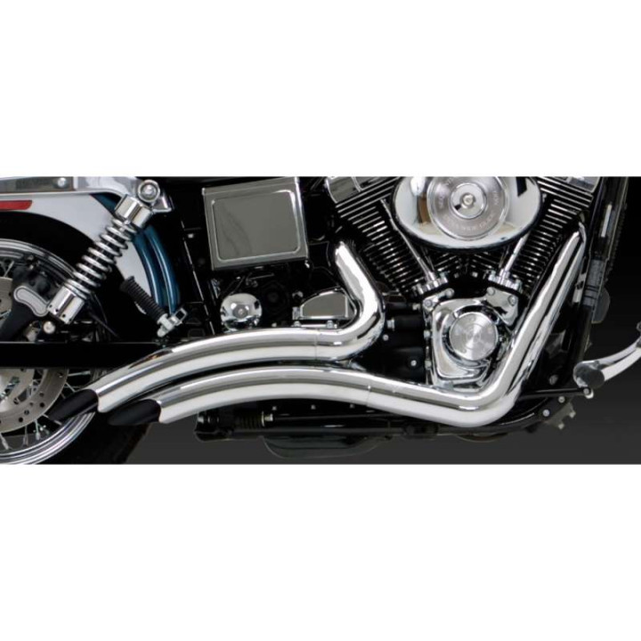 Échappement Vance & Hines BIG RADIUS (26007) Harley DYNA 91-05
