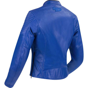 Blouson moto femme Segura LADY CURVE BLEU