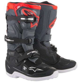 Bottes enfant ALPINESTARS TECH 7S BLACK/GRAY/RED