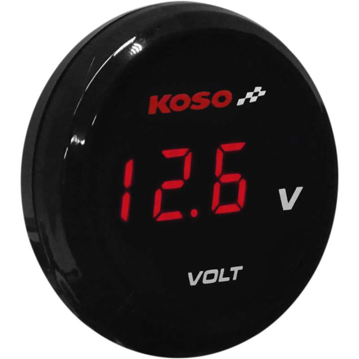 Voltmètre KOSO i-GEAR (BA067R00) Rouge