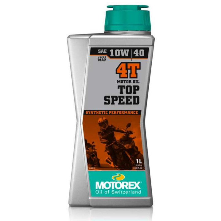 Huile moteur Motorex Top Speed 4T 10w40 1 litre