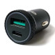 Adaptateur allume-cigare/USB & USB-C FULL POWER