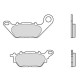 Plaquettes de frein organique BREMBO 07114CC