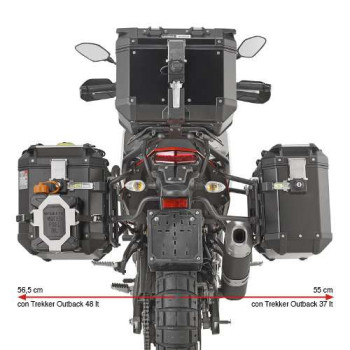 Support valises Givi MONOKEY CAM-SIDE (PLO2145CAM) Yamaha TÉNÉRÉ 700 Support valises Givi MONOKEY CAM-SIDE (PLO2145CAM) Yamaha TÉNÉRÉ 700