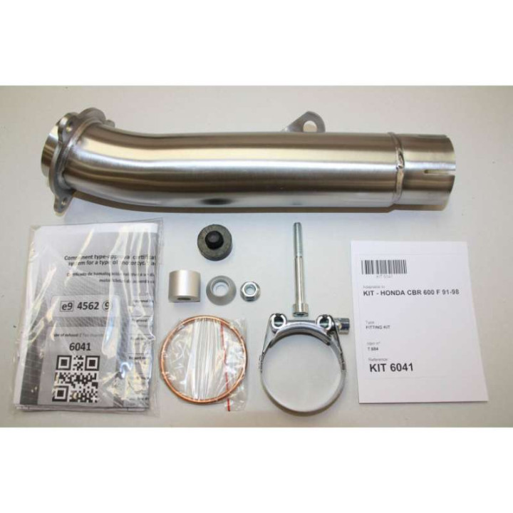 Silencieux homologué Ixil SOVE inox (OH6041VSE) Honda CBR600F 91-98