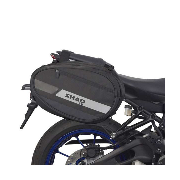 Sacoches cavalières Shad SL58 + écarteurs MT-07 (Y0MT71SR)