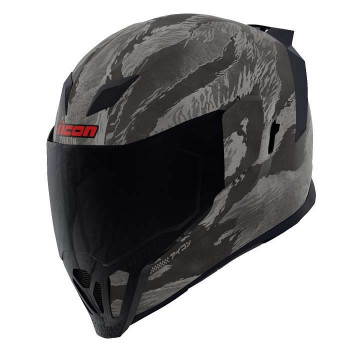 Casque moto Icon AIRFLITE TIGER'S BLOOD MIPS Gris