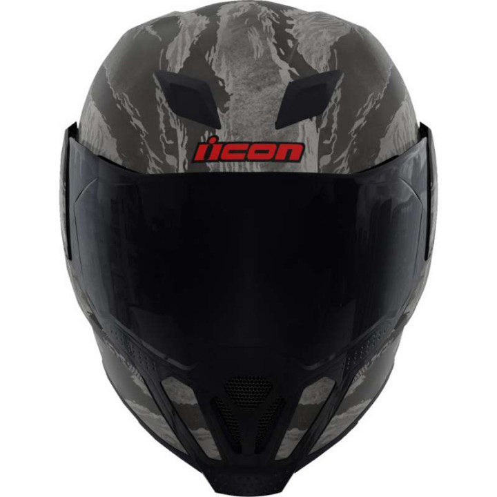 Casque moto Icon AIRFLITE TIGER'S BLOOD MIPS Gris