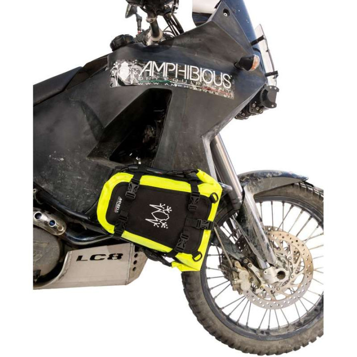 Sacoche étanche pour pare-carter Amphibious MULTYBAG Jaune 5 litres