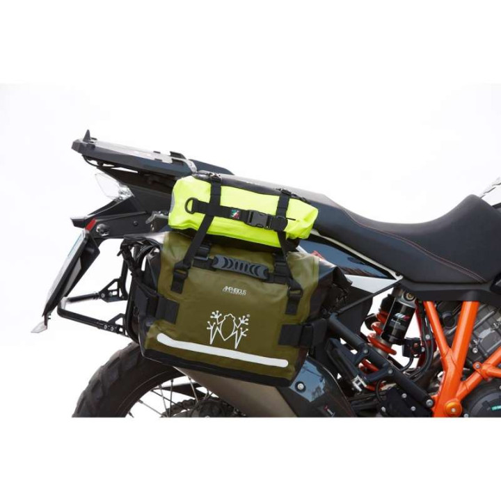Sacoche étanche pour pare-carter Amphibious MULTYBAG Jaune 5 litres
