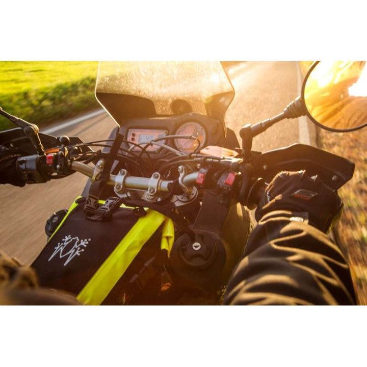 Sacoche étanche pour pare-carter Amphibious MULTYBAG Jaune 5 litres