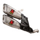 Raccord Akrapovic Inox Ducati Monster 937/Monster 937 (+) (L-D9SO1)
