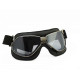 Vintage Nannini BIKER sunglasses Black/Ruthenium, smoked lenses