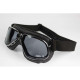 Vintage Nannini BIKER sunglasses Black/Ruthenium, smoked lenses