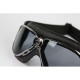 Vintage Nannini BIKER sunglasses Black/Ruthenium, smoked lenses