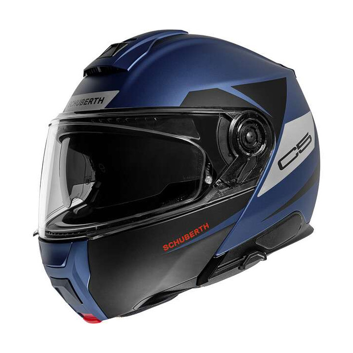 Casque moto modulable Schuberth C5 Eclipse Bleu