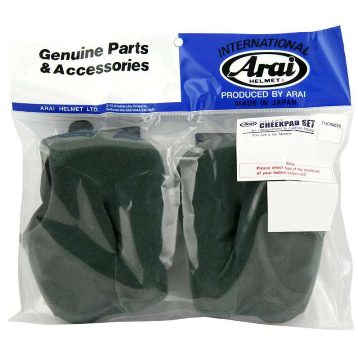 Arai AXCES-II cheek pads Arai AXCES-II cheek pads