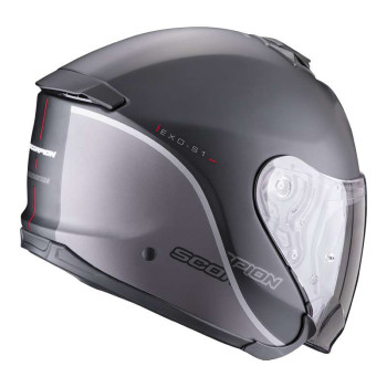 Scorpion EXO-S1 ESSENCE BLACK MAT / SILVER motorcycle helmet