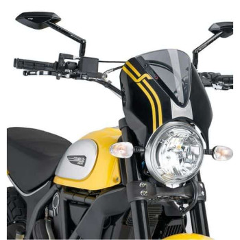 Pare-brise Puig NAKED NEW GENERATION Noir (7652) Ducati SCRAMBLER