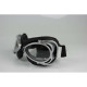 Vintage Nannini STREETFIGHTER sunglasses Black/Matte Chrome, clear lenses