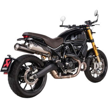 AKRAPOVIC Titanium-approved muffler Ducati Scrambler Pro/Sport Pro (S-D11SO13-HBFGT)