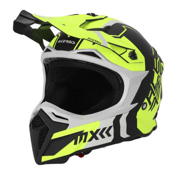 Casque moto cross Acerbis PROFILE 5 22.06 JAUNE FLUO