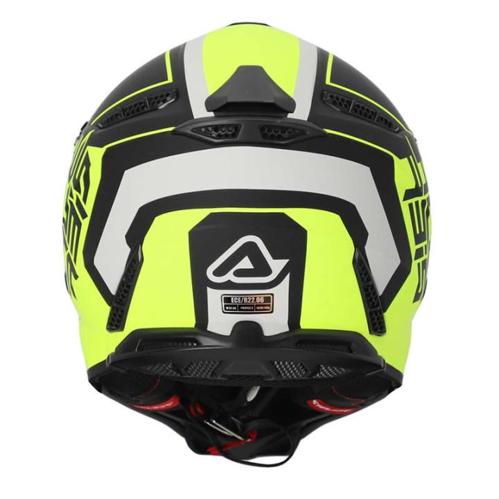 Casque moto cross Acerbis PROFILE 5 22.06 JAUNE FLUO