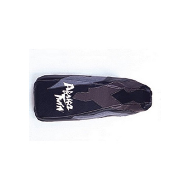Housse de selle Bagster (2076Q) Noir/Acier/Plomb/Lettres Blanches Honda AFRICA TWIN XRV750 97/1998