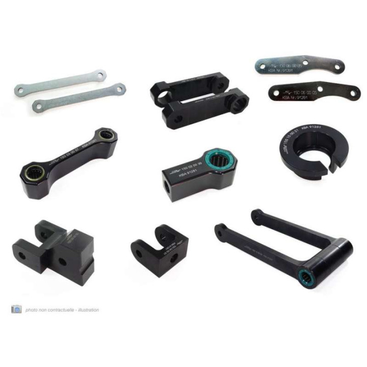 Kit rabaissement moto MFW -25mm Yamaha MT 01 06- 