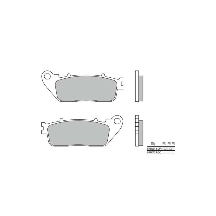 BREMBO organic brake pads 07HO13CC