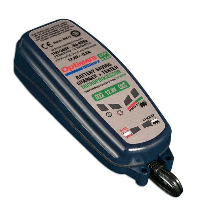 Tecmate OPTIMATE LITHIUM 12V 1-10Ah battery charger (TM-470)