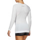Maillot thermique moto SIXS TS2 WHITE CARBON
