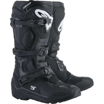 Bottes moto cross ALPINESTARS TECH 3 ENDURO BLACK