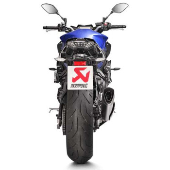 Silencieux homologué Akrapovic Titane/Carbone Yamaha MT-10