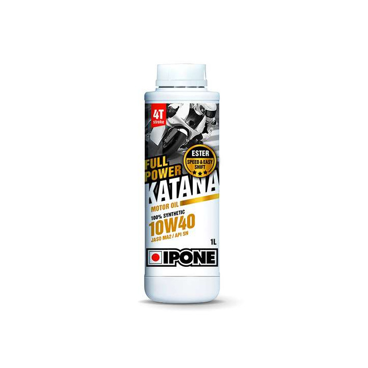 IPONE - Huile moteur 4T 10W40 Full Power Katana - 1 litre