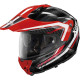 Casque moto X-Lite X552 ULTRA CARBON LATITUDE N COM Noir/Rouge
