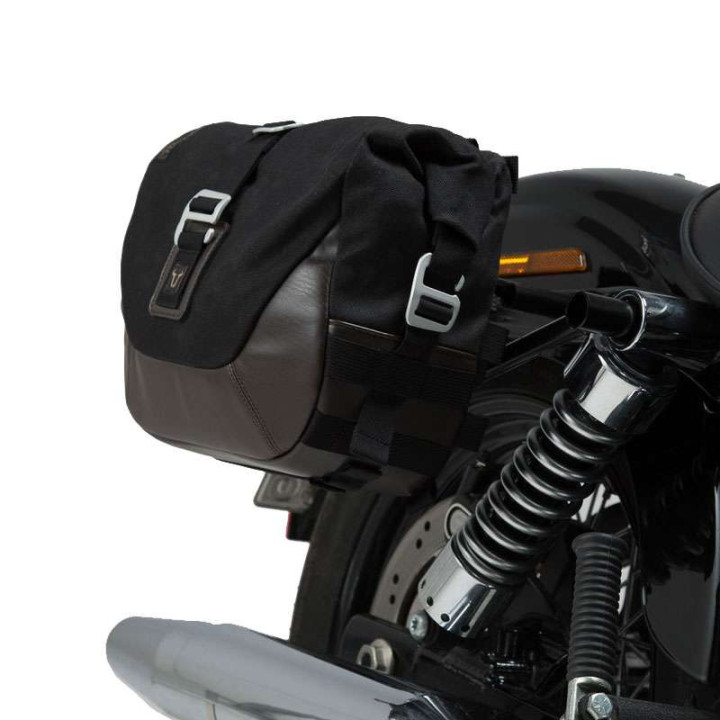Sacoches cavalières SW-Motech LEGEND GEAR LC2 + écarteurs SLC Harley DYNA WIDE GLIDE Sacoches cavalières SW-Motech LEGEND GEAR LC2 + écarteurs SLC Harley DYNA WIDE GLIDE