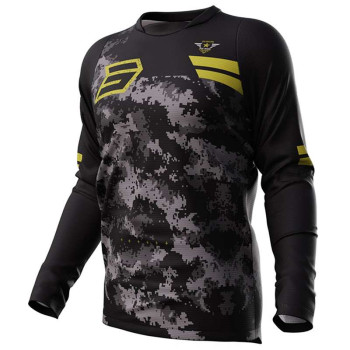 Maillot moto cross Shot DEVO ARMY GOLD