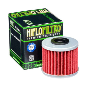 Hiflofiltro HF117 oil filter (Honda DCT transmission)