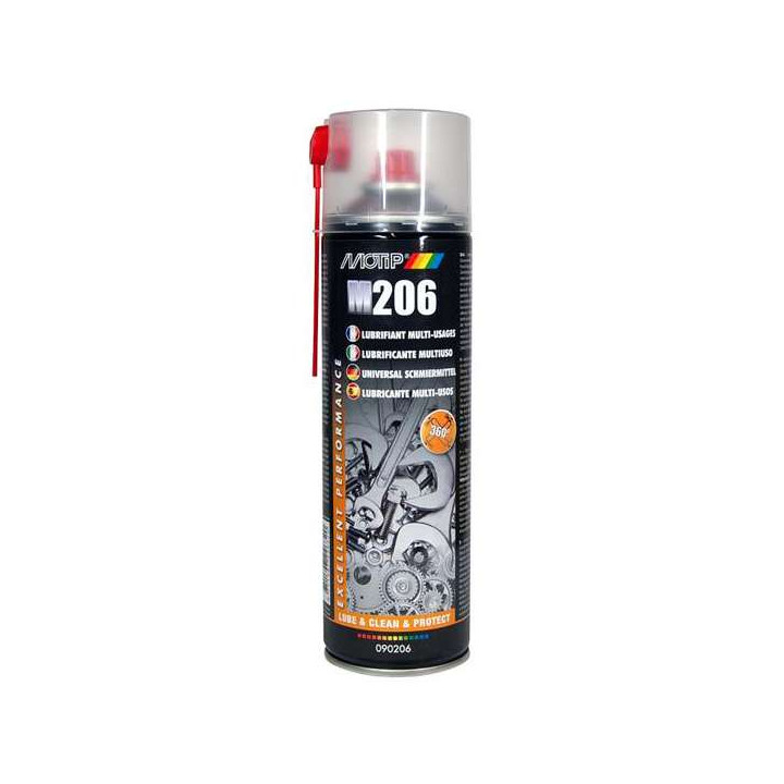 Lubrifiant /Dégrippant Motip M206 500ml