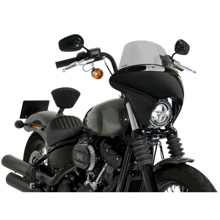 Windshield Puig BATWING SML TOURING (21215) Harley Davidson Street Bob 21- Windshield Puig BATWING SML TOURING (21215) Harley Davidson Street Bob 21-