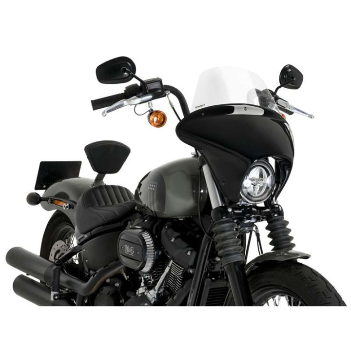 Pare-brise Puig BATWING SML TOURING (21215) Harley Davidson Street Bob 21- Pare-brise Puig BATWING SML TOURING (21215) Harley Davidson Street Bob 21-