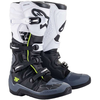 Bottes moto cross ALPINESTARS TECH 5 BLACK/WHITE